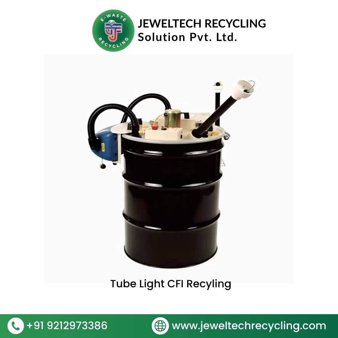 Tube Light CFL Recycling Machine